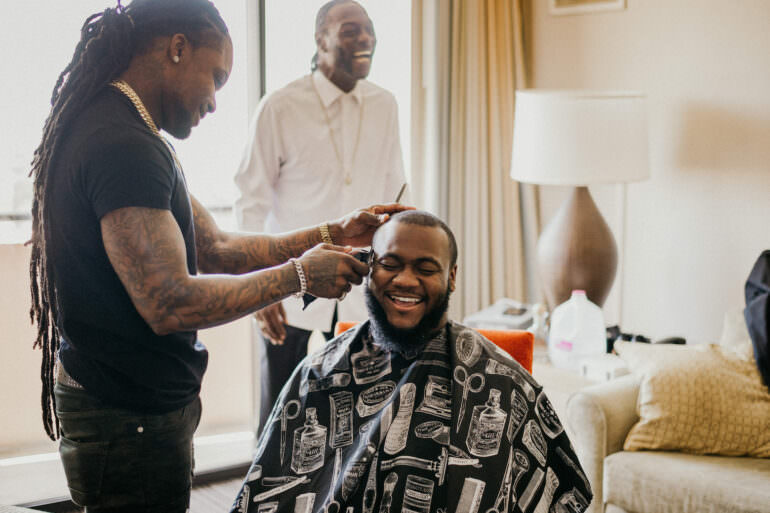 Barber Wedding Day