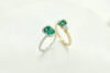 Emerald Engagement Ring
