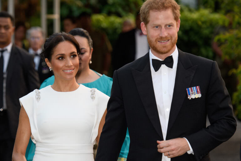 meghan markle theia dress
