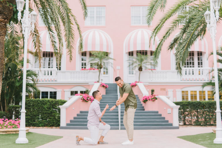 Gay Proposal at the Don CeSar Hotel