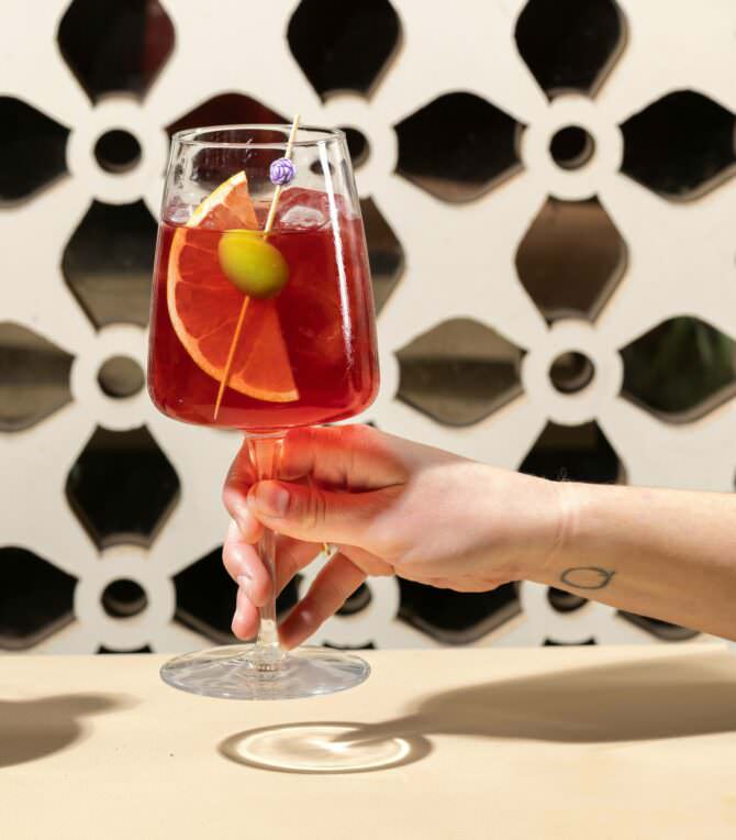 Hibiscus Spritz Cocktail Recipe