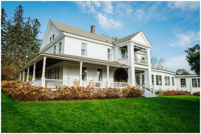Lesbian Fall Brunch Wedding Upstate New York Altamont Manor