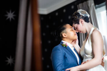 Lesbian Wedding at an Inn
