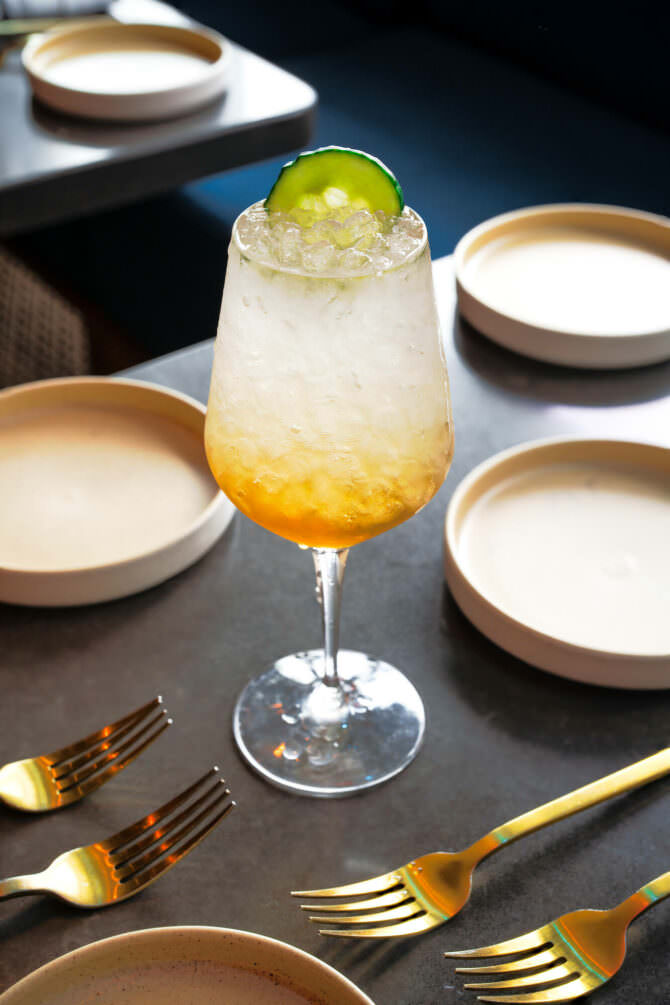 Mezcal Pimms Spritz