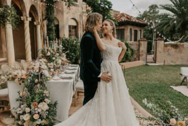 Muted Rainbow Wedding Inspiration