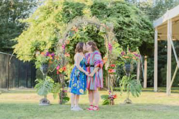 Post Wedding Tiki Theme Celebration