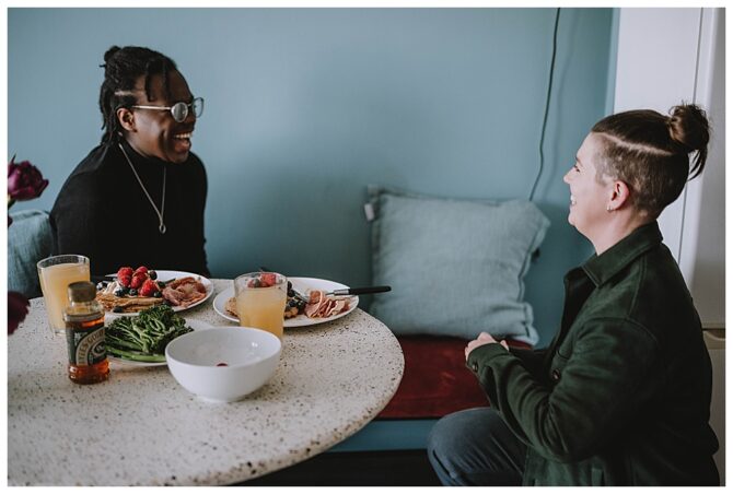 Queer Proposal in London AIrbnb