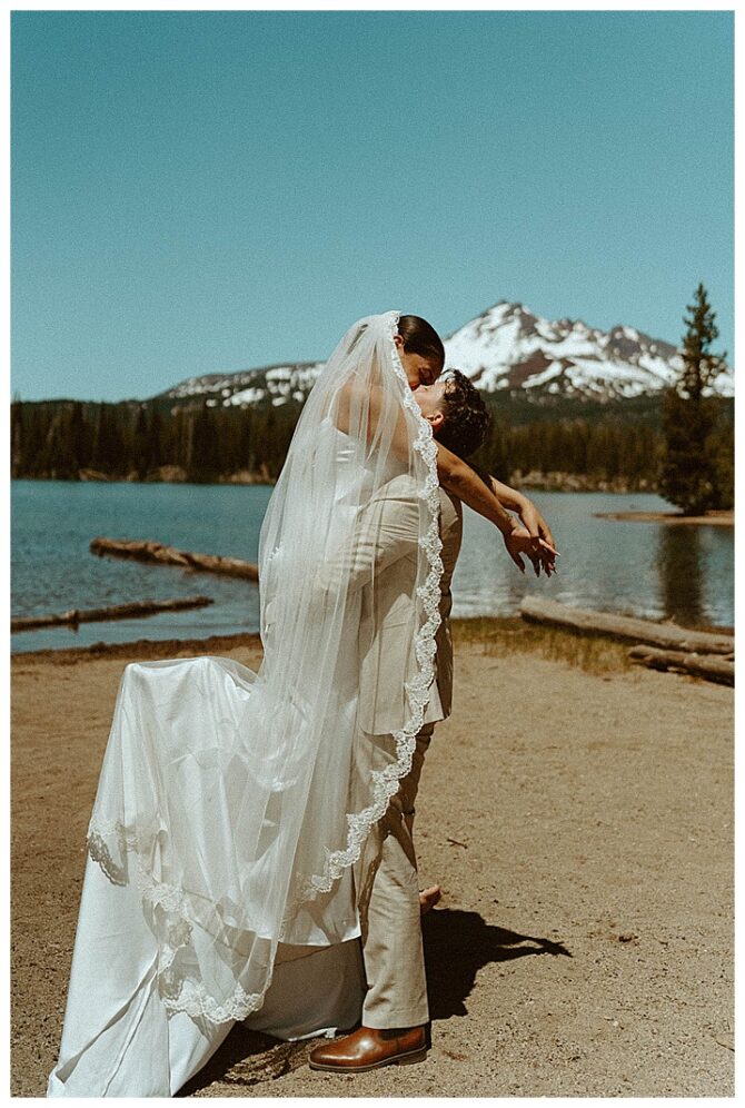 Sparks Lake Oregon Lesbian Wedding