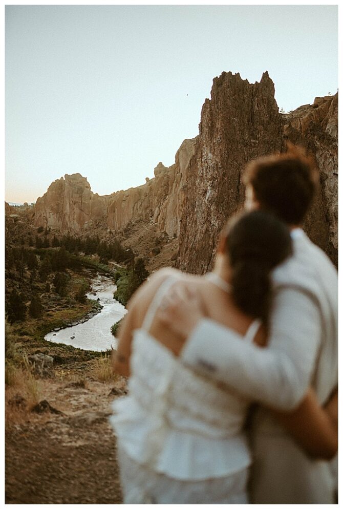 Sparks Lake Oregon Lesbian Wedding