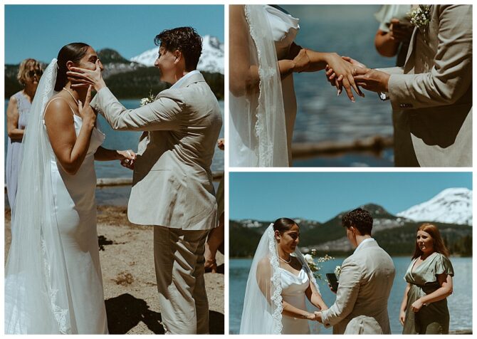 Sparks Lake Oregon Lesbian Wedding