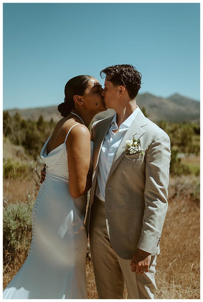 Sparks Lake Oregon Lesbian Wedding