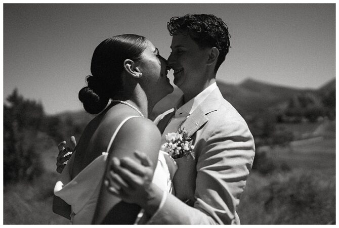 Sparks Lake Oregon Lesbian Wedding
