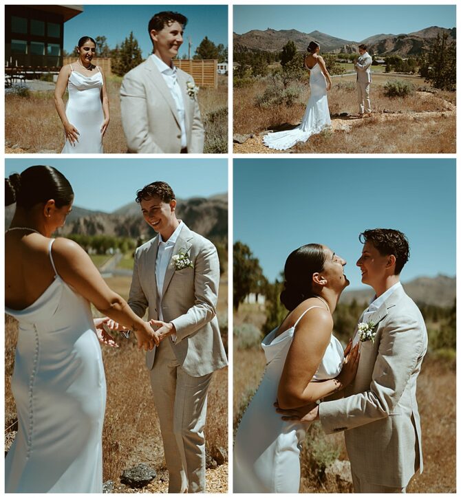 Sparks Lake Oregon Lesbian Wedding