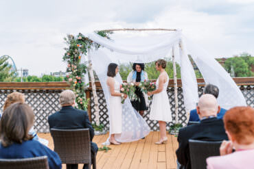 St. Louis Rooftop Jewish LGBTQ Wedding
