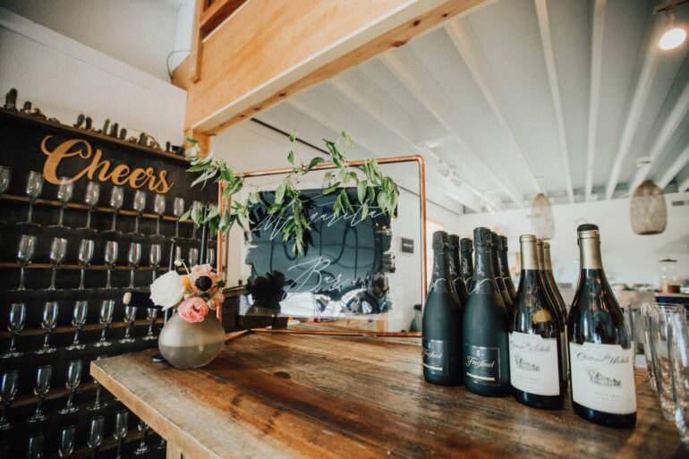 Wedding Beverage Wall