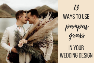 pampas grass wedding ideas
