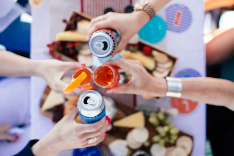 Canned Cocktails for COVID Weddings