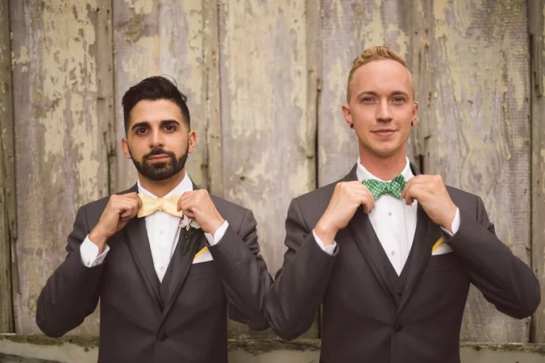 Joe and Michael’s Dapper Wedding at Historic Knowlton Mansion